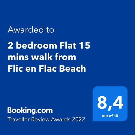 2 Bedroom Flat 15 Mins Walk From Flic En Flac Beach Екстериор снимка